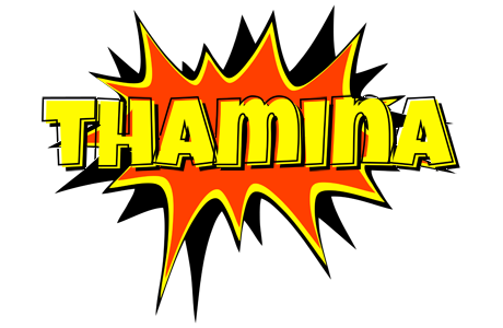 Thamina bazinga logo