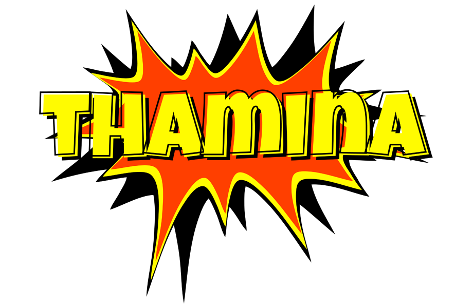 Thamina bazinga logo