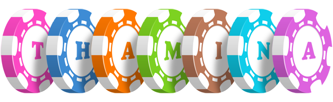 Thamina bluffing logo