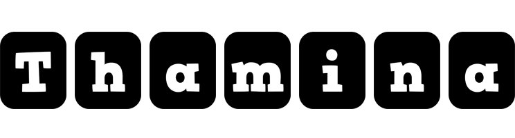 Thamina box logo