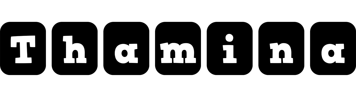 Thamina box logo