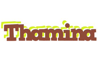 Thamina caffeebar logo