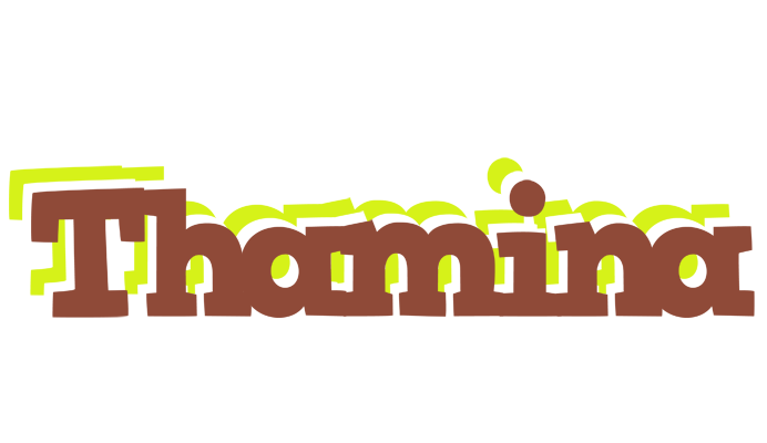 Thamina caffeebar logo