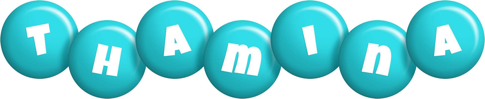 Thamina candy-azur logo