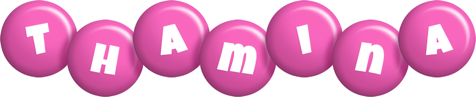 Thamina candy-pink logo