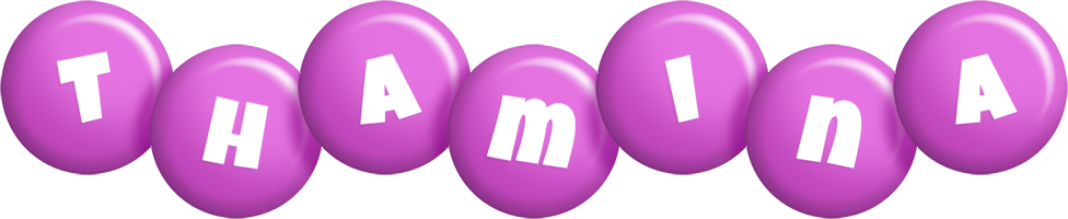 Thamina candy-purple logo