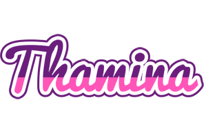 Thamina cheerful logo