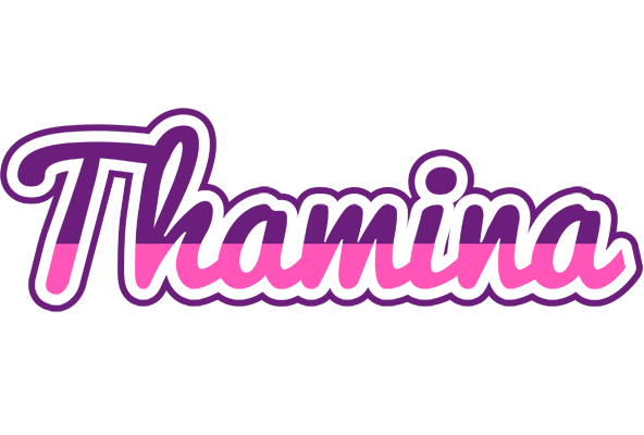 Thamina cheerful logo