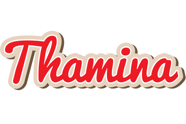 Thamina chocolate logo