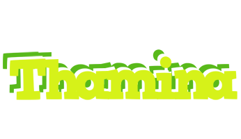 Thamina citrus logo