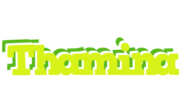 Thamina citrus logo