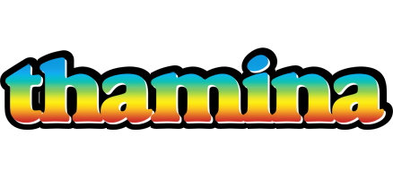Thamina color logo