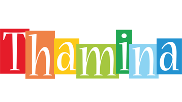 Thamina colors logo