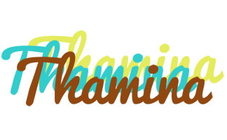 Thamina cupcake logo