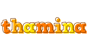 Thamina desert logo