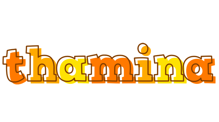 Thamina desert logo