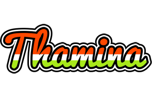 Thamina exotic logo