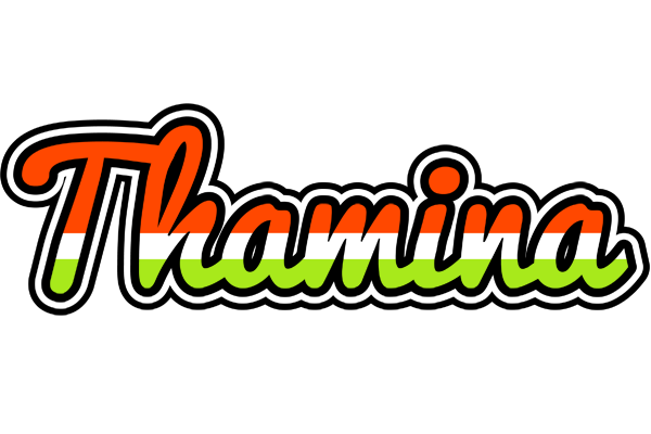 Thamina exotic logo