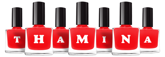 Thamina fashion logo