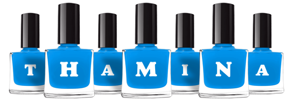 Thamina glossy logo
