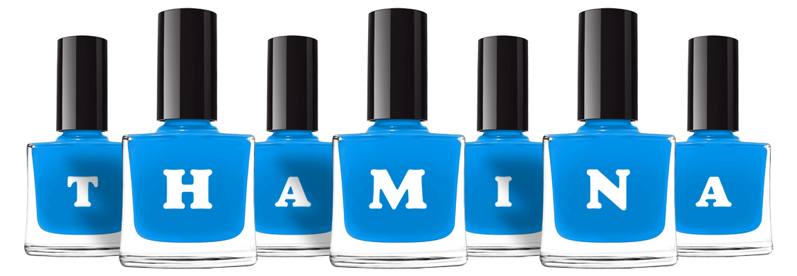 Thamina glossy logo