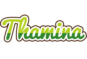 Thamina golfing logo
