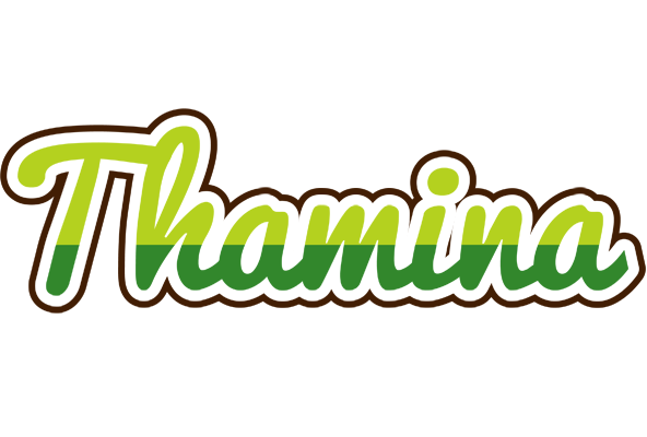 Thamina golfing logo
