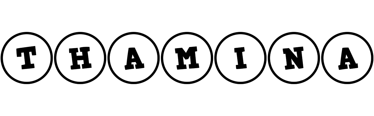 Thamina handy logo
