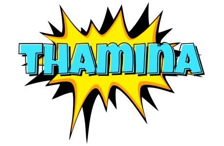 Thamina indycar logo