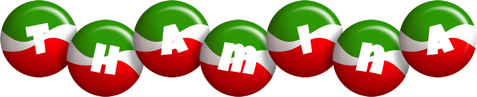 Thamina italy logo
