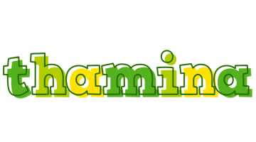 Thamina juice logo