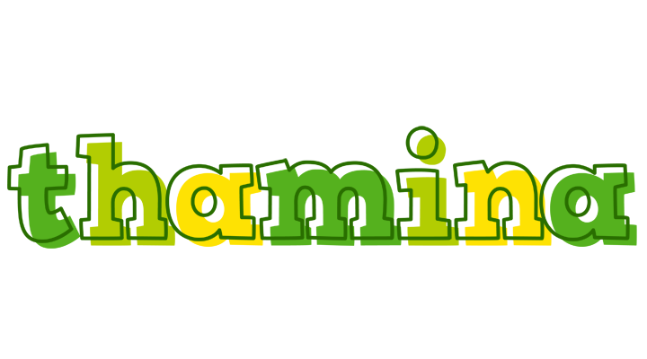 Thamina juice logo