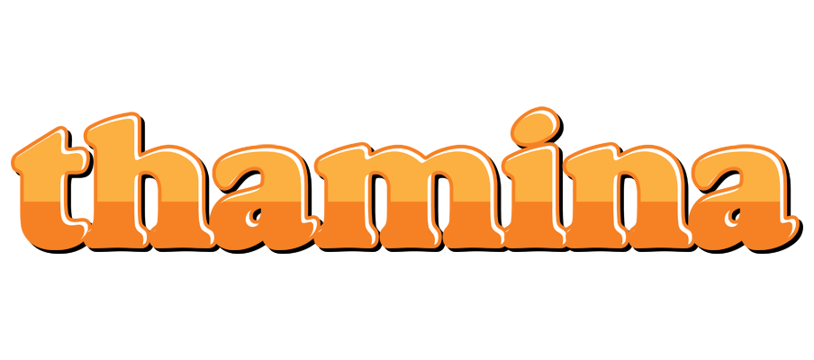 Thamina orange logo