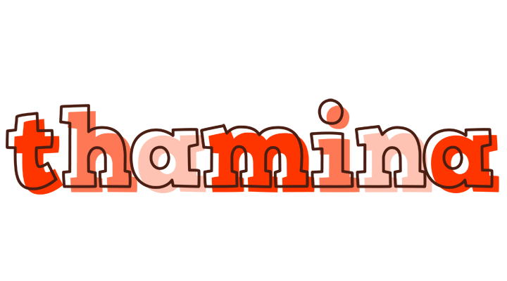 Thamina paint logo
