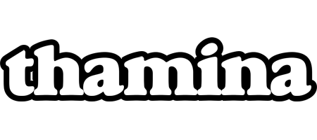 Thamina panda logo