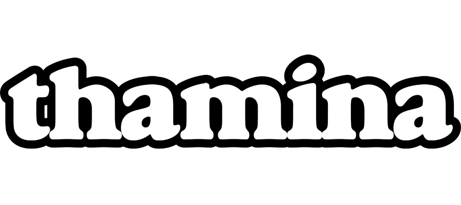 Thamina panda logo