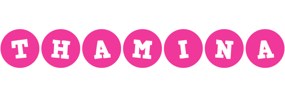Thamina poker logo