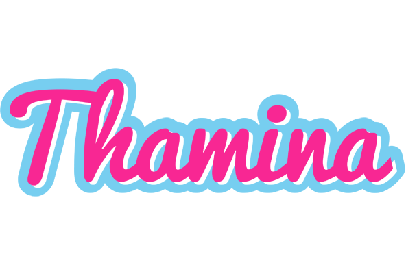 Thamina popstar logo
