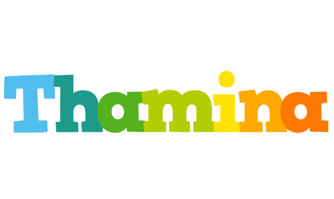Thamina rainbows logo
