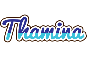 Thamina raining logo