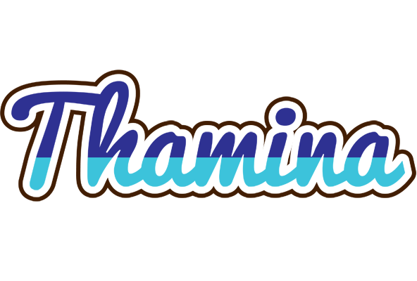 Thamina raining logo