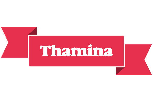 Thamina sale logo