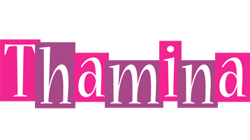 Thamina whine logo