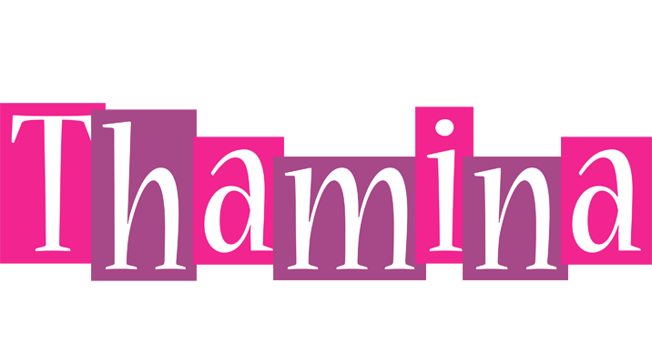 Thamina whine logo