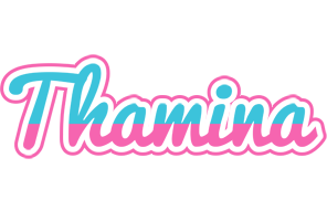 Thamina woman logo