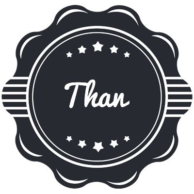 Than badge logo