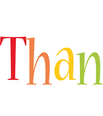 Than birthday logo