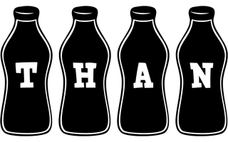 Than bottle logo