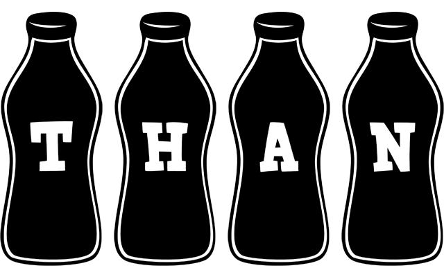 Than bottle logo