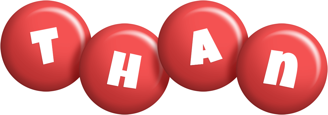 Than candy-red logo